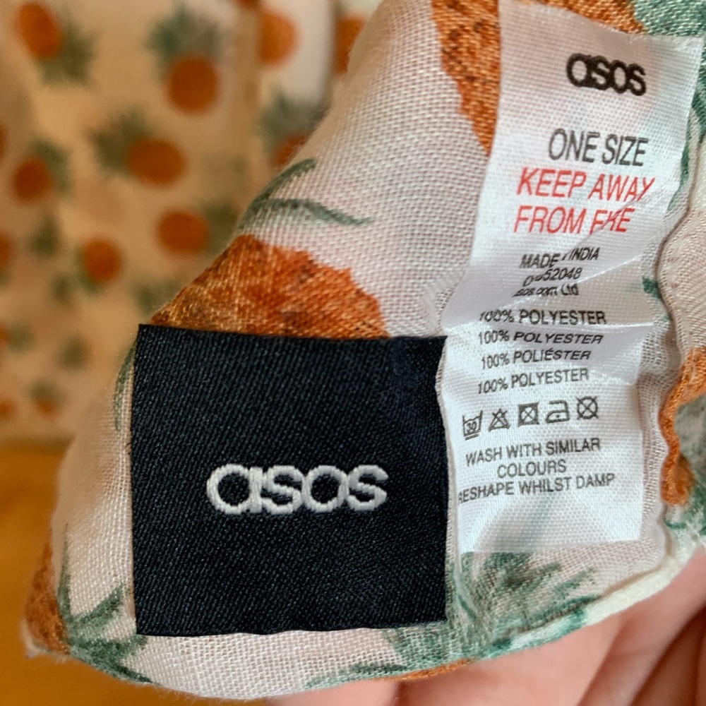 ASOS Pineapple Infinity Scarf - Picture 3 of 3